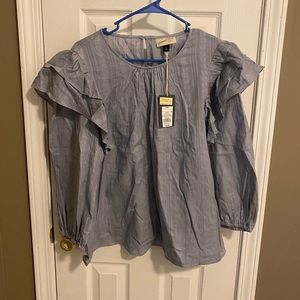 Universal Thread Ruffle Peasant Top